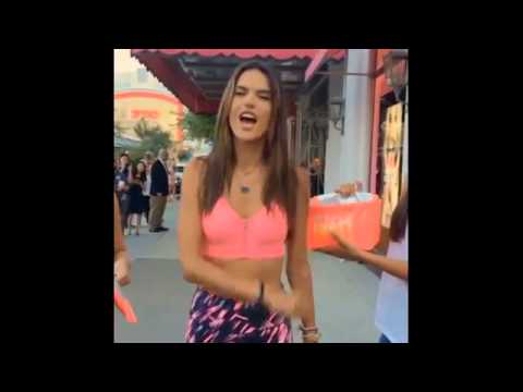 Alessandra Ambrosio ALS Ice Bucket Challenge