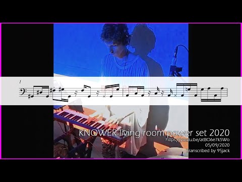 KNOWER – The Government Knows (7 bass solos transcription)