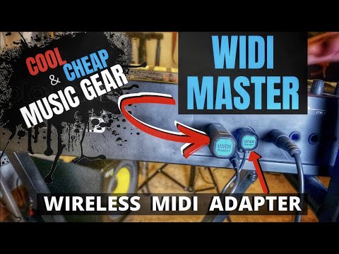 WIDI Master - Wireless MIDI Adapter - Demo and Review