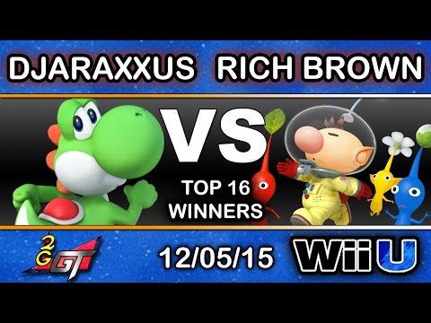2GGT: Fatality Saga – 4GG | Rich Brown (Olimar) Vs. SCB | DJaraxxus (Yoshi) Top 16 - Smash Wii U