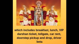 Padmavathi travels - one day package from chennai to tirupat