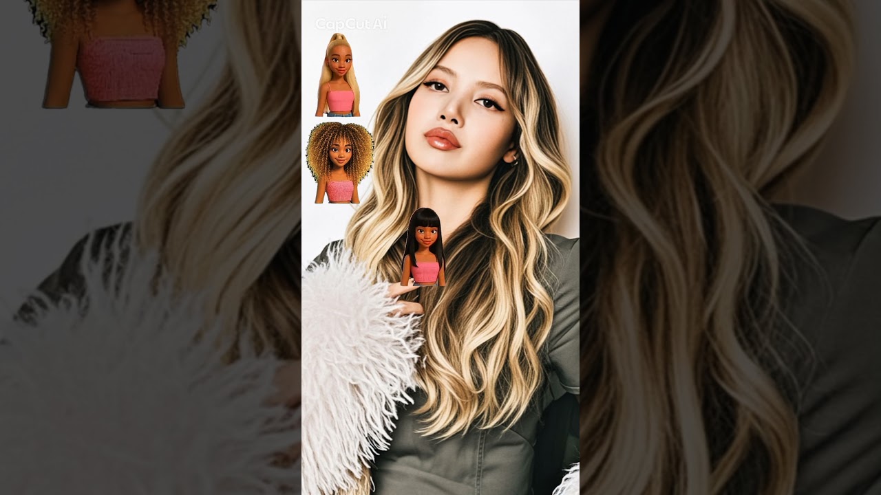 Which hairstyle suits Lisa best?#kpopworldッ#blackpink#lisa#aihairstyle#aivideo#trend#shorts