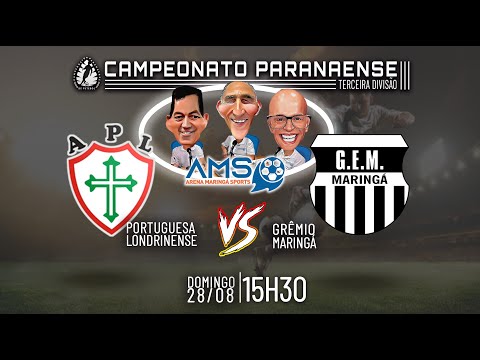 Portuguesa Londrinense x Grêmio Maringá - Paranaense 3º Divisão 2022