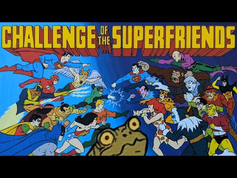 Board Game Archaeology #35 Challenge of the Superfriends (2019) by Cryptozoic