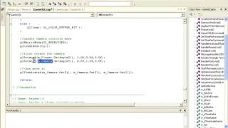 OpenGL Game Engine VMK 11: Player Class