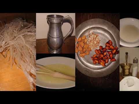 Cooking Victorian and Georgian Blancmange from old recipe books