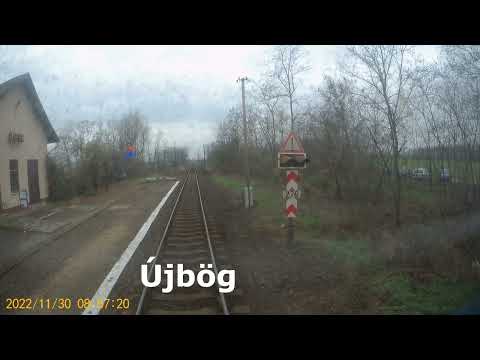 [Full HD] menetvídeo 145-ös vasutvonal Lakitelek-Szolnok