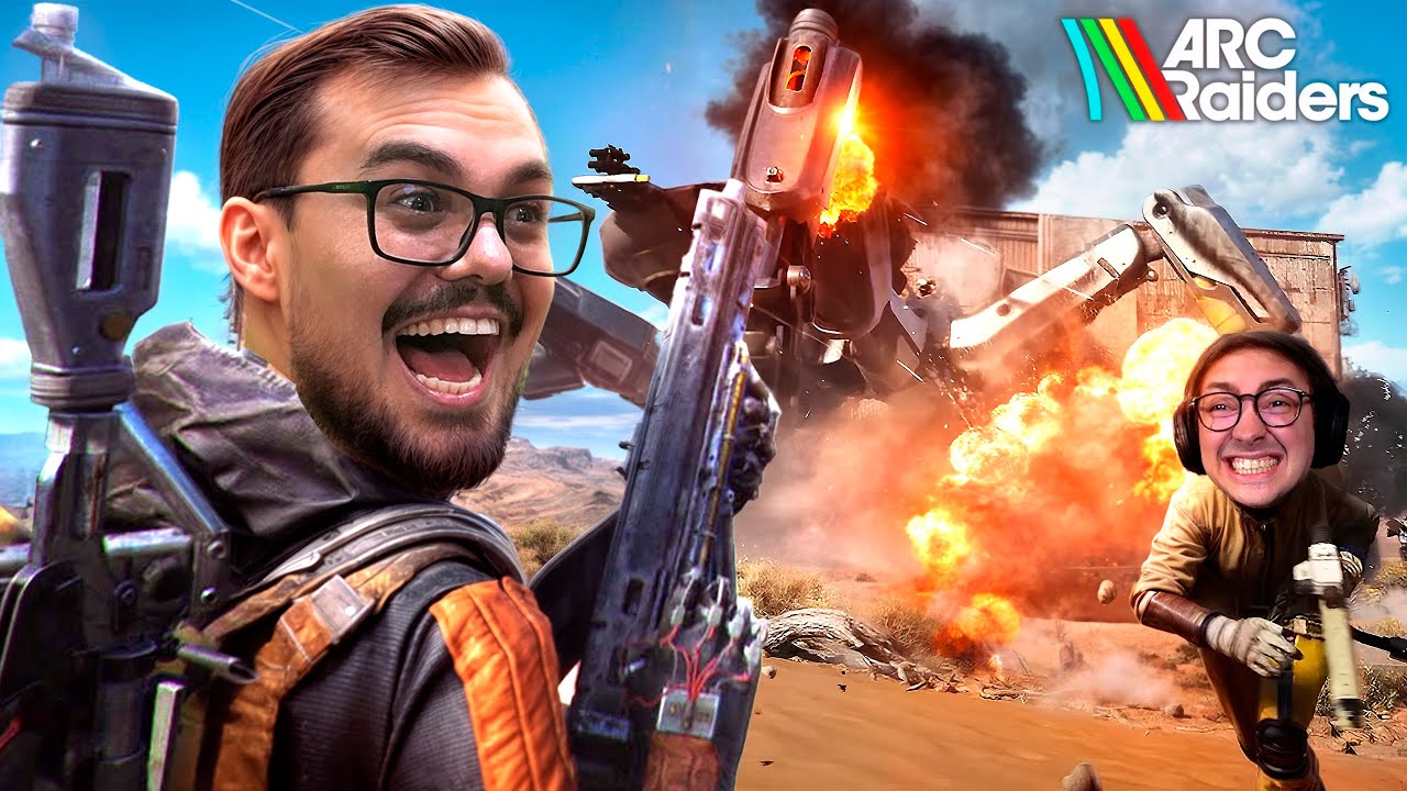 UMA JOGATINA ABSURDA DE ARC RAIDERS COM ALANZOKA E VX #2