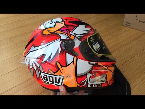 AGV Corsa Andrea Iannone winter test 2016 édition unboxing
