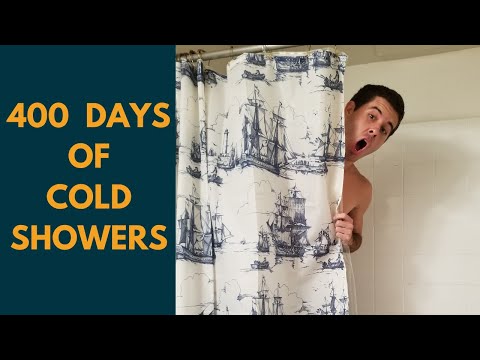 I took 400 cold showers