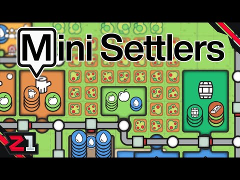 Super Minimalist CITY BUILDER ! Mini Settlers Prologue !