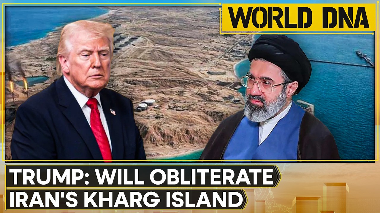LIVE: Trump Threatens To “Obliterate” Iran’s Kharg Island If No Deal Is Reached | World DNA LIVE