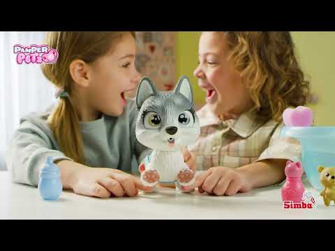 Игровой набор Simba Pamper Petz Купание хаски с ванночкой и аксессуарами (5953560) - фото 1 - id-p1675839776