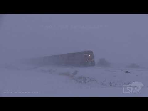 11–10-2020 Maple Creek, Saskatchewan, Canada Blizzard #1