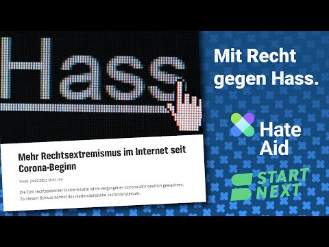 Mit Recht gegen Hass – Unterstütze Betroffene digitaler Gewalt auf Startnext!
