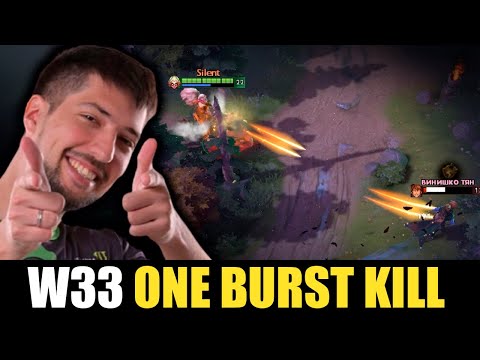 W33 Snapfire ONE BURST KILL with Physical Damage Build in 7.31d Dota 2