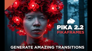 Pikaframes - Create AMAZING Transitions Between Images To Generate Videos - Pika 2.2