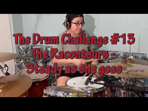 Thumbnail for The Drum Challenge #13! The Raconteurs - Steady as she goes by The Raconteurs