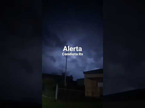 Temporal chegando em Candiota-RS (18/08/2026)