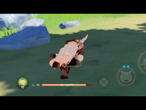 I solo Childe with my unfinished Klee!