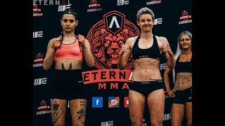 ETERNAL MMA 37 - LISA KYRIACOU VS COURTNEY MARTIN - WMMA FIGHT VIDEO