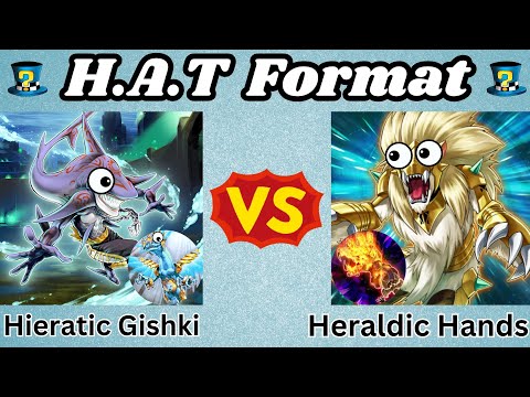 Hieratic Gishki Vs Heraldic Hands! | HAT Format Replay Review! | 2014 Yu-Gi-Oh! WCQ