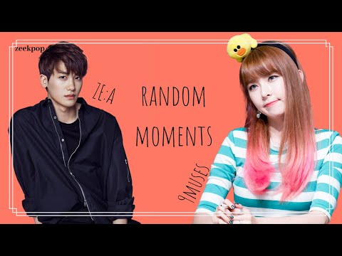 Random ZE:A and 9muses moments
