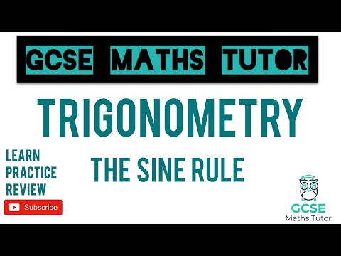 The Sine Rule | Grade 7 Maths Revision | GCSE Maths Tutor