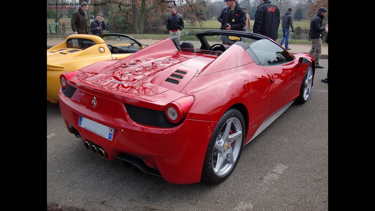 Ferrari 458 spider takes the top off