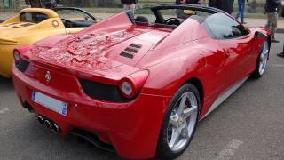 Ferrari 458 spider takes the top off
