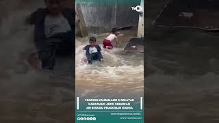 Download lagu Tanggul Kalimalang Di Wilayah Karawang Jebol Sebabkan Air Rendam Pemukiman Warga mp3