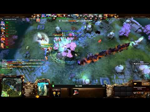 DOTA 2 - Closest Base Race ever! NiP vs Empire  (ESL ONE Qualifier)