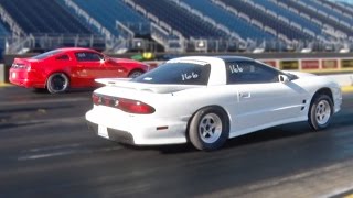 $800 GRUDGE RACE - Mustang vs Trans Am!