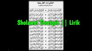 Download lagu Sholawat Thoriqoh || Lirik nya mp3 Download lagu Sholawat Thoriqoh || Lirik nya mp3