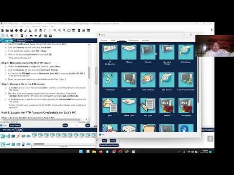 Cybersecurity Essentials Packet Tracer 2.5.2.6 - Exploring File and Data Encryption
