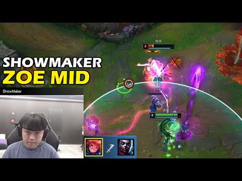 DK Showmaker Stream Zoe Mid Crushing Challenger Ekko