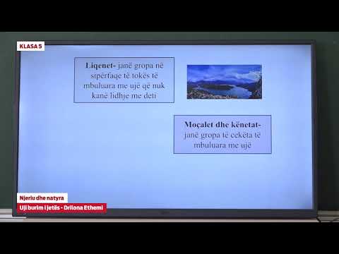 5127 - Njeriu dhe natyra - Uji, burim i jetës