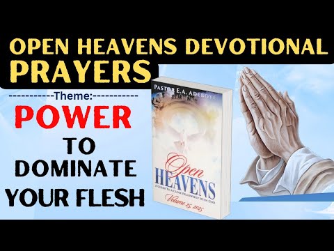 ALWAYS REFILL III | Pray the Open Heavens Devotional | Wednesday 13-08-2025 | Pastor E. A. Adeboye