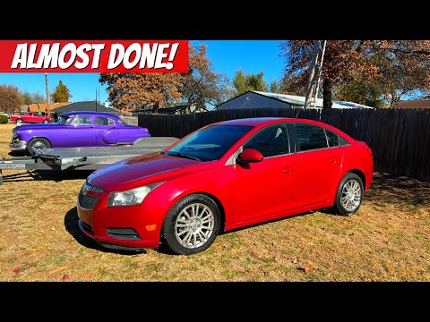 The Cheap Chevy Cruze gets a new Life!! Fixing all the Issues!