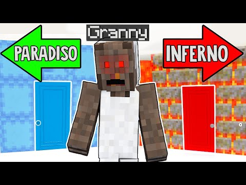 DECIDO PARADISO o INFERNO per GRANNY? - Minecraft
