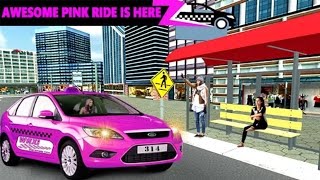 Pink Girl 4x4 Taxi Driver 3D Waxi Women HD - New Android GamePlay 2017