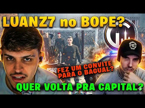 Unexpected! 😱🔥 LUANZ7 IN THE CAPITAL? 🚨 EXTENDED AN INVITATION TO THE MIGHTY BAGUAL - GTA RP