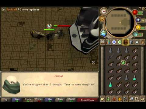 Nomads Requiem Quest Boss Fight - Runescape  ( 0 miksu 1988 )