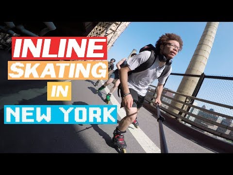 INLINE SKATING IN NEW YORK - BIG APPLE ROLL 2018