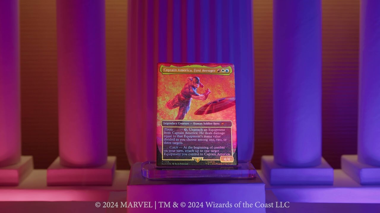 Secret Lair x Marvel's Captain America Foil Edition | Secret Secret Lair x Marvel's Captain America Foil Edition | Secret