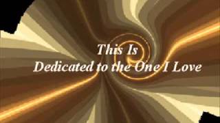 This Is Dedicated To The One I Love -- 1972 The Temprees