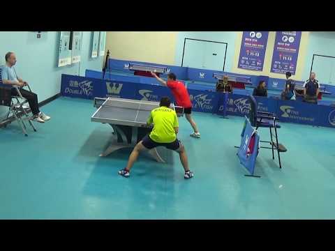Westchester Table Tennis Center October 2019 Open Singles Semi Final #2 - Yanjun Gao vs Jeremy Hazin