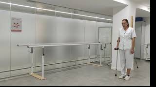 Caminar con una muleta