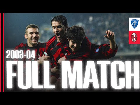 Kaká's screamer for the win | Empoli v AC Milan | Full Match Serie A 2003/2004