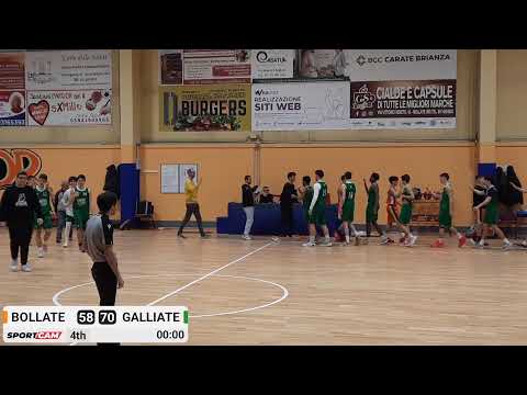 U17R 2024/25: Ardor Bollate vs Level Up Basket Program